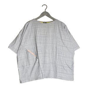 Papu patch t-shirt, grid | women XS